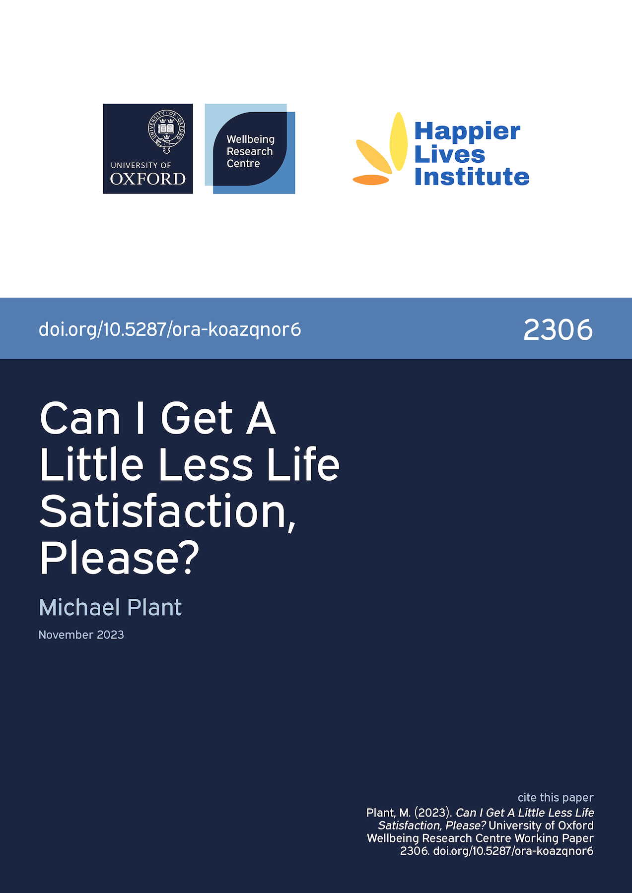2306 DOI Cover